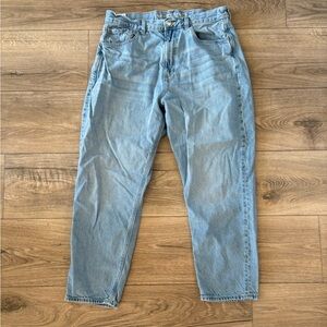 American Eagle Medium Wash Mom Jean Size 12 Short